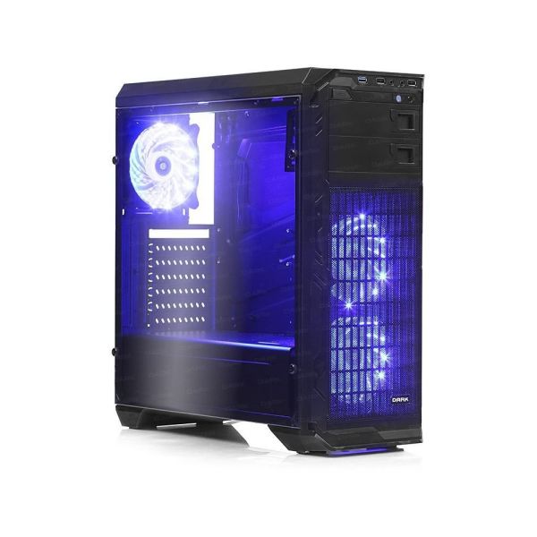 DARK N10 PRO 500W 80+ BR 3x12CM FAN BLUE SİYAH KASA DKCHN10PRO580BR