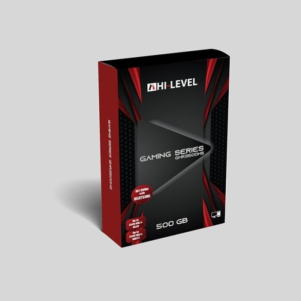 HI-LEVEL 500GB 3500/2500MB/s M2 PCIe NVME SSD M2PCIeG3X4SSD2280HS/500G