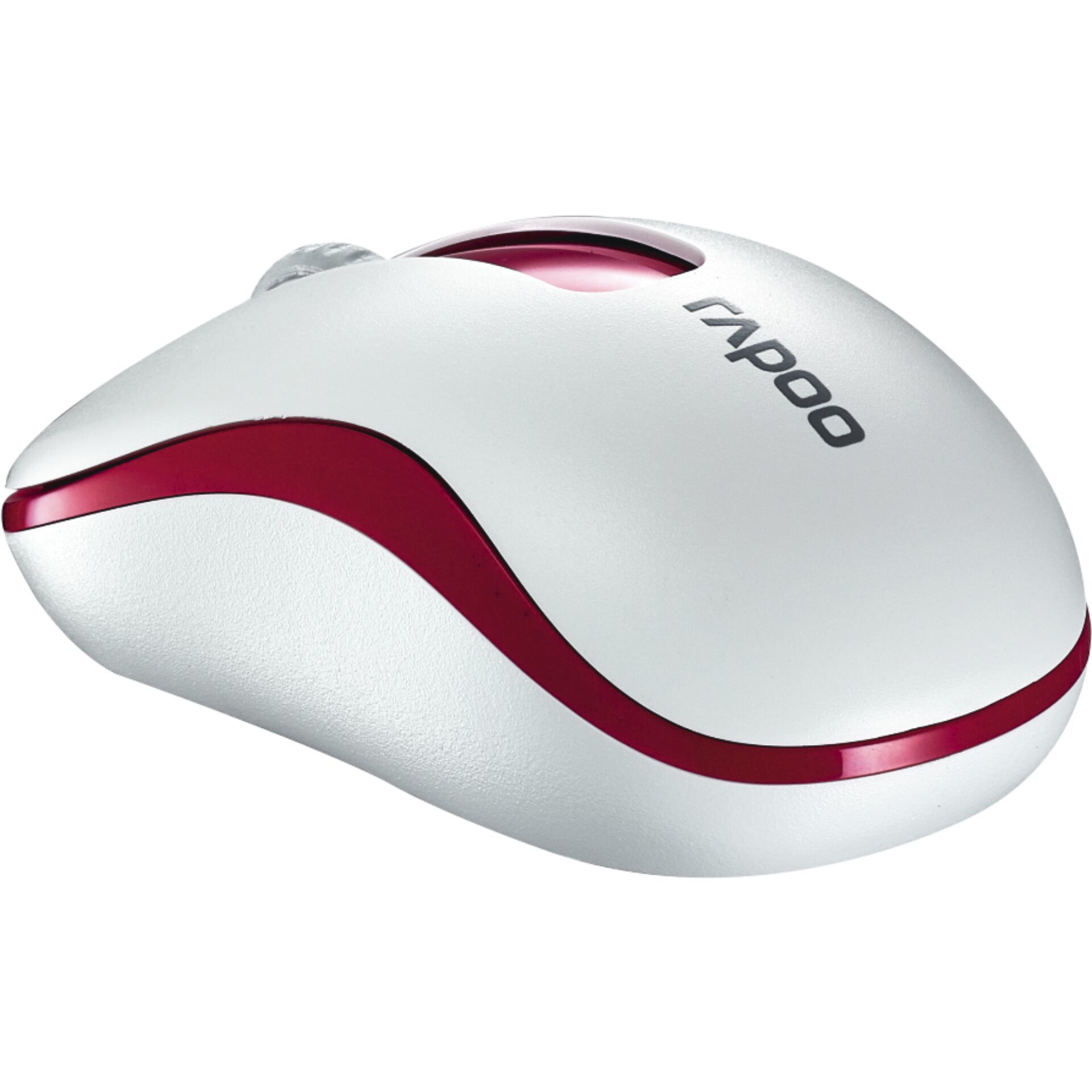 RAPOO M10 PLUS KABLOSUZ 1000 DPI BEYAZ/KIRMIZI MOUSE SESSİZ CLICK