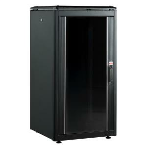 Lande 22U 19'' W=600mm x D=600mm Dikili Tip Kabinet LN-FS22U6060-BL-BAAA