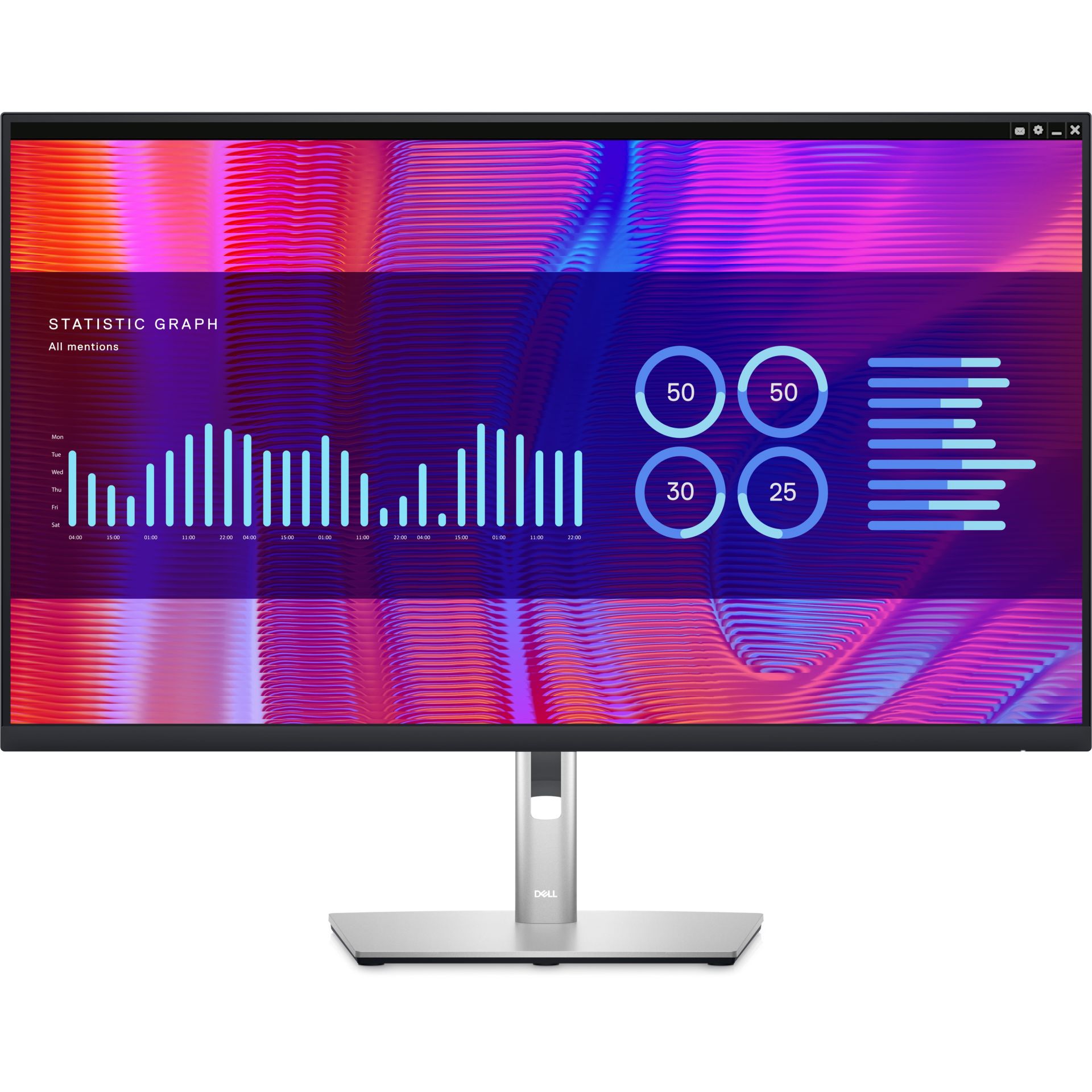 DELL P3223DE 31.5'' 2K 2560x1440 HDMI/DP/TYPE-C PIVOT QHD IPS MONITOR