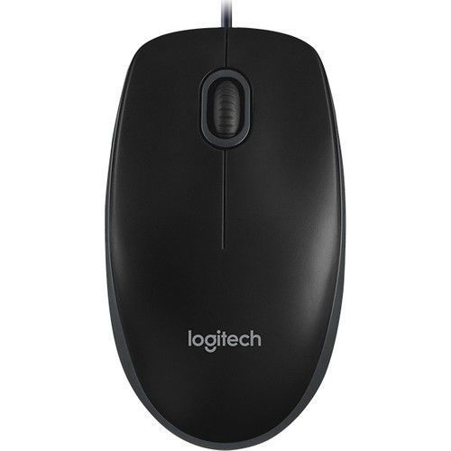 LOGITECH 910-003357 KABLOLU SİYAH B100 OPTİK 2X BUTON