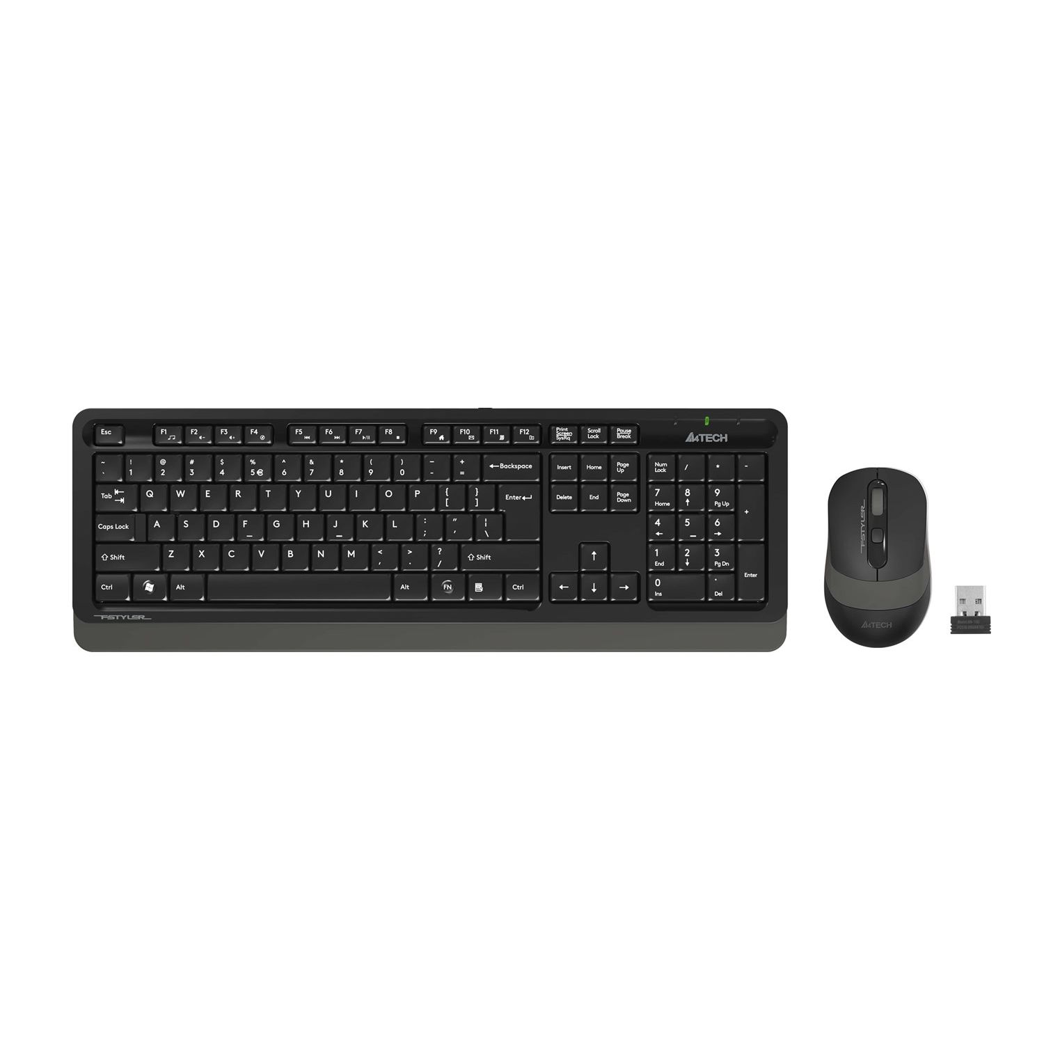 A4 TECH FG1010 KABLOSUZ STANDART GRİ Q KLAVYE+MOUSE