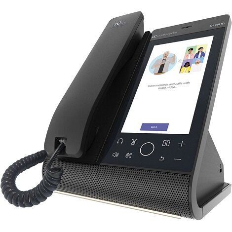 AudioCodes Teams C470HD Total Touch IP Telefon PoE GbE