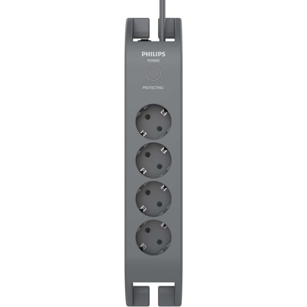 PHILIPS SPN3140A/62 2400J 4'LÜ / 2M AKIM KORUMALI PRİZ