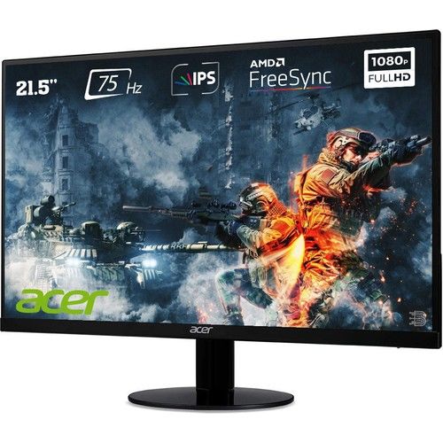 ACER SA220QABI 21.5'' 4MS 1920x1080 VGA/HDMI 75Hz SİYAH FULL HD IPS MONITOR