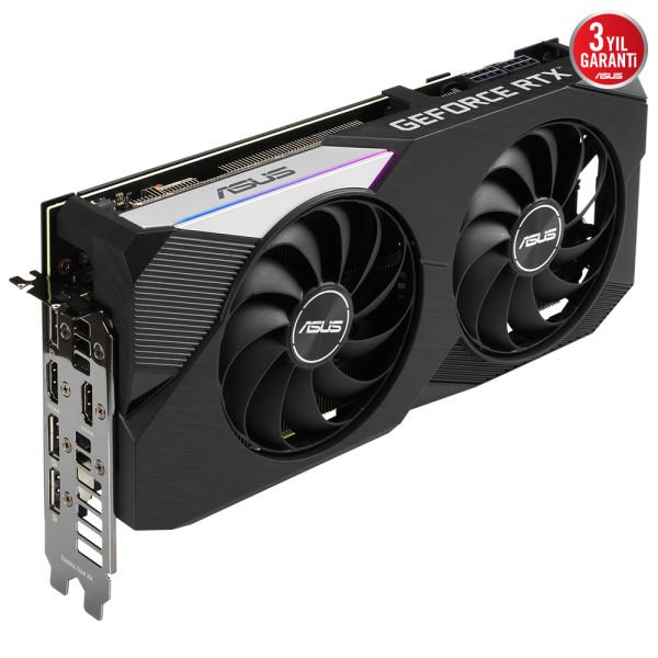 ASUS DUAL-RTX3070-8G-V2 RTX3070 DUAL 8GB GDDR6 256Bit 3xDP/2xHDMI PCI-E 4.0