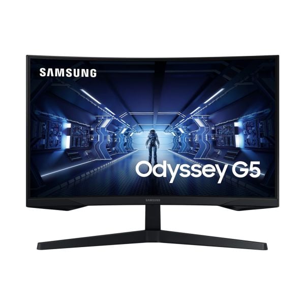 SAMSUNG ODYSSEY G5 LC27G55TQBUXUF 27'' 1MS 2K 2560x1440 HDMI/DP VESA 144Hz CURVED LED MONITOR