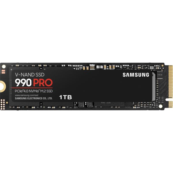 SAMSUNG 990 PRO 1TB 7450/6900MB/s NVMe PCIe M.2 SSD MZ-V9P1T0BW