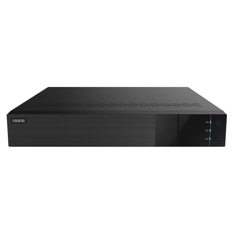 ISEE NVR ISN-3332H4-A2 32 KANAL, YÜZ TANIMA, 4X14TB HDD, 2 x GB LAN, 2 x HDMI, 4K