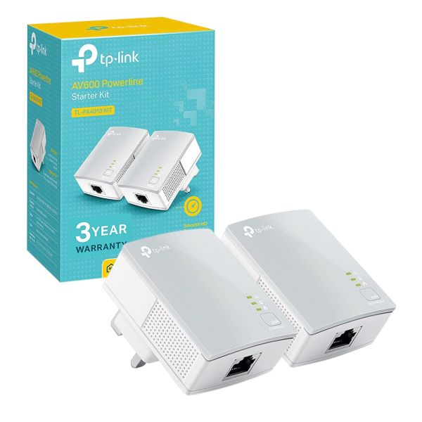 TP-LINK TL-PA4010KIT 500MBPS 1PORT POWERLINE ADAPTOR