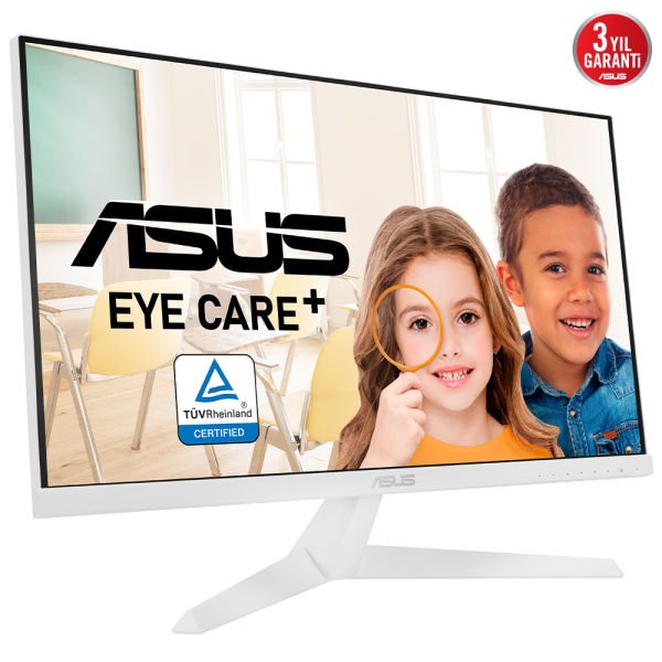 ASUS VY249HE-W 23.8'' 1MS 1920x1080 VGA/HDMI 75Hz BEYAZ LED MONITOR