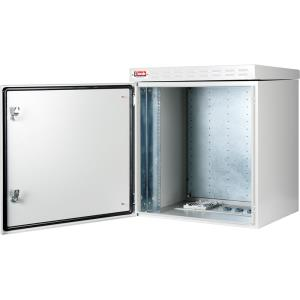 Lande 16U 19'' W600mm x D300mm Outdoor IP55 Kabinet- çift cidarlı LN-ESD-IP5516U6030-LG