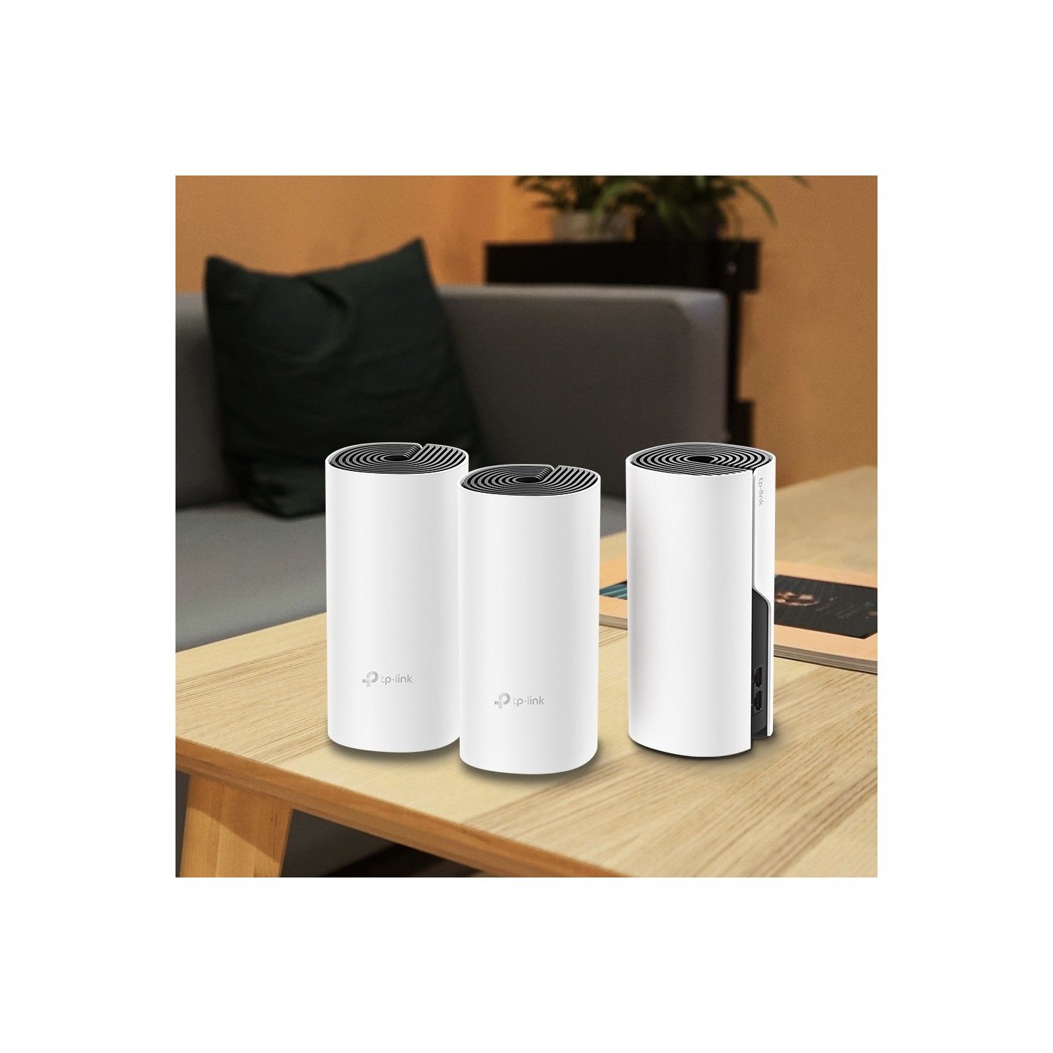 TP-LINK DECO M4(3-PACK) AC1200 2.4 GHZ & 5 GHZ MESH WIFI INDOOR ACCESS POİNT/ROUTER