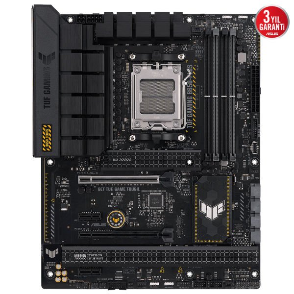 ASUS TUF GAMING B650-PLUS AMD B650 AM5 DDR5 6400 DP/HDMI 3xM2 USB3.2 AURA RGB 2.5GBİT LAN ATX 128GB DESTEĞİ