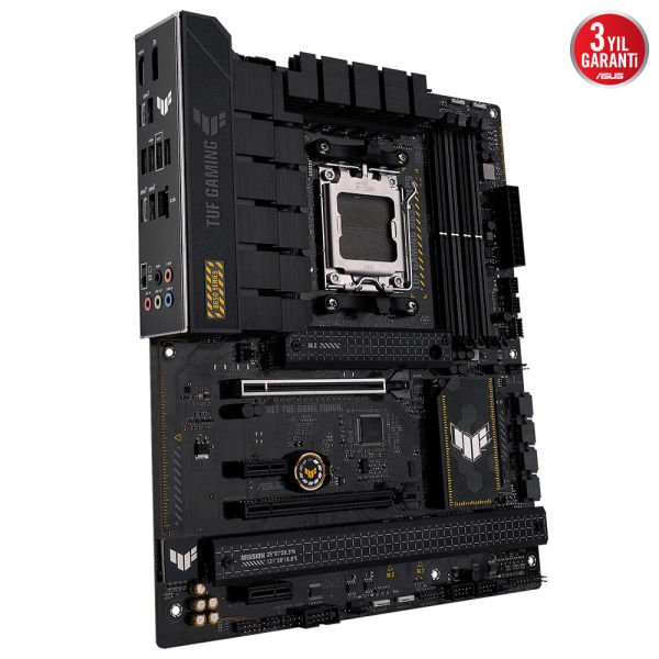 ASUS TUF GAMING B650-PLUS AMD B650 AM5 DDR5 6400 DP/HDMI 3xM2 USB3.2 AURA RGB 2.5GBİT LAN ATX 128GB DESTEĞİ