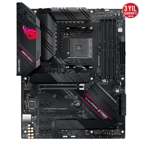 ASUS ROG STRIX B550-F GAMING AMD B550 AM4 4xDDR4 DP/HDMI 2xM2 USB3.2 ARGB 2.5Gbit LAN ATX PCIe 4.0