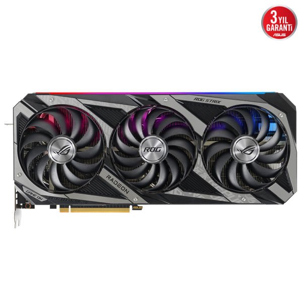 ASUS RADEON RX 6750 XT ROG-STRIX-RX6750XT-O12G-GAMING 12GB GDDR6 192bit OC HDMI 3xDP RGB EKRAN KARTI