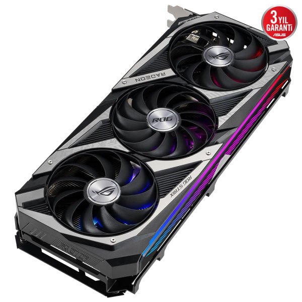 ASUS RADEON RX 6750 XT ROG-STRIX-RX6750XT-O12G-GAMING 12GB GDDR6 192bit OC HDMI 3xDP RGB EKRAN KARTI