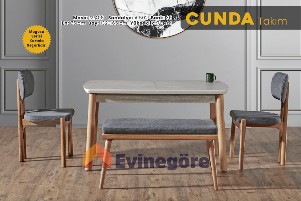 Cunda Mutfak Masa Takımı