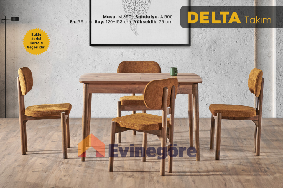 Delta Mutfak Masa Takımı