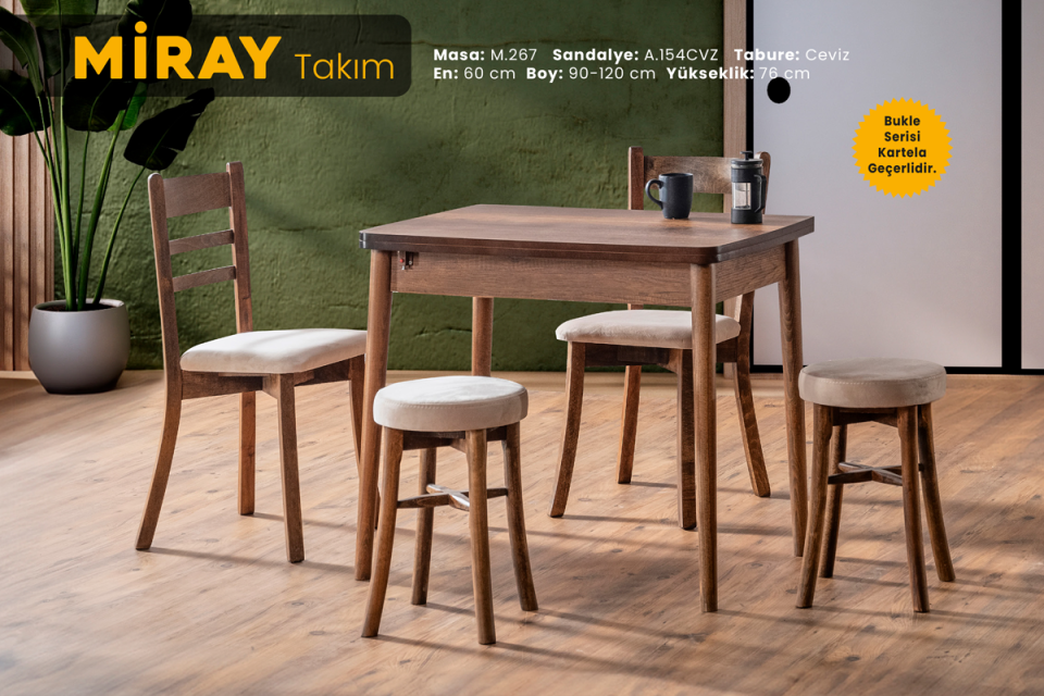 Miray Mutfak Masa Takımı