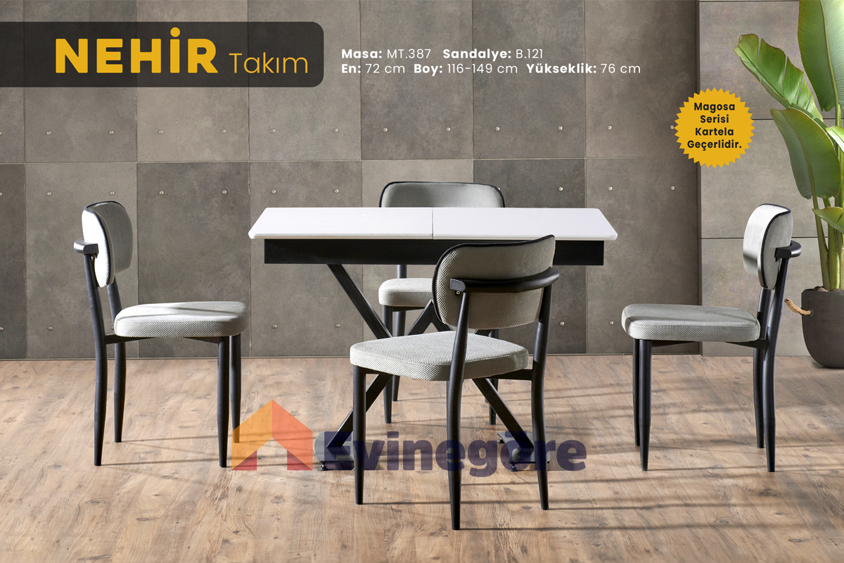 Nehir Mutfak Masa Takımı