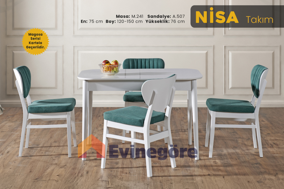 Nisa Mutfak Masa Takımı