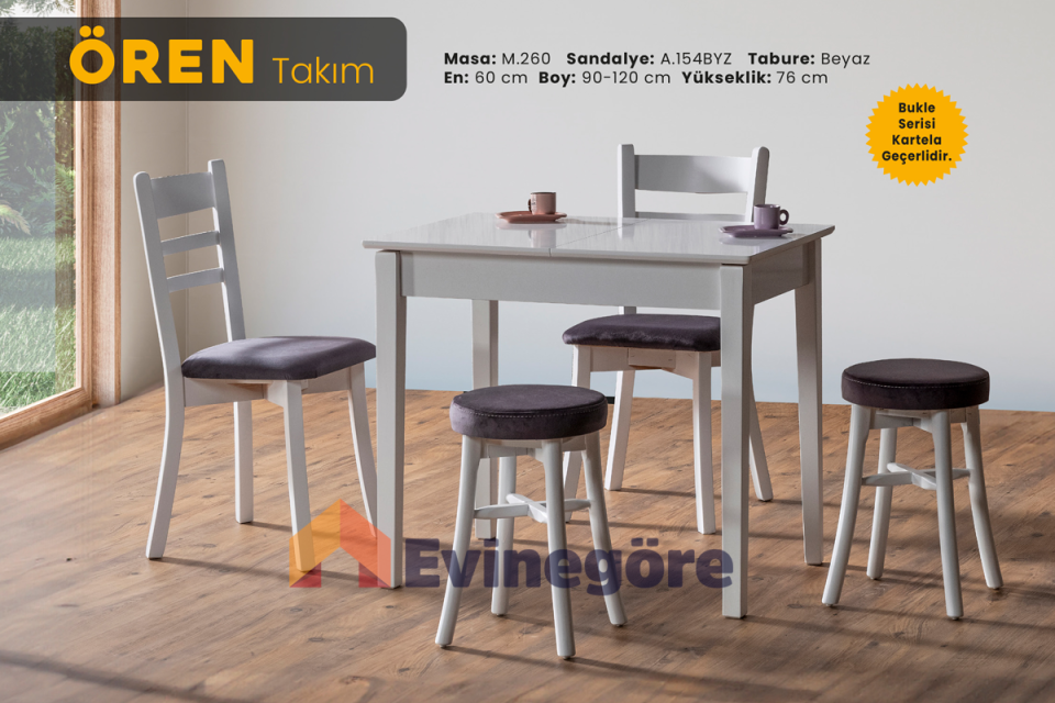 Ören Mutfak Masa Takımı