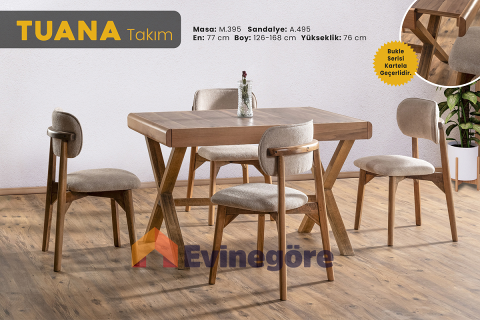 Tuana Mutfak Masa Takımı