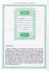 Tercemetu Meani'l-Kur'ani'l-Kerim bi'l-Lugati'l-Almaniyye Sinngemasse Deutsche Übersetzung des Heiligen Koran Arabisch-Deutschen - ترجمة معاني القرآن الكريم باللغة الألمانية