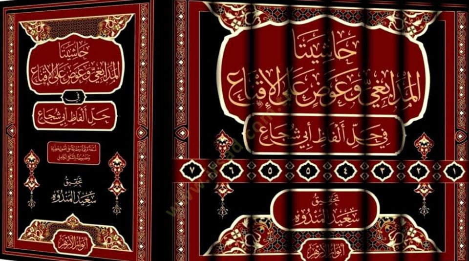 Haşiyetul Medabıgi ve Avad alal İkna fi Halli Elfazi Ebi Şüca - حاشيتا المدابغي و عوض على الإقناع في حل ألفاظ أبي شجاع