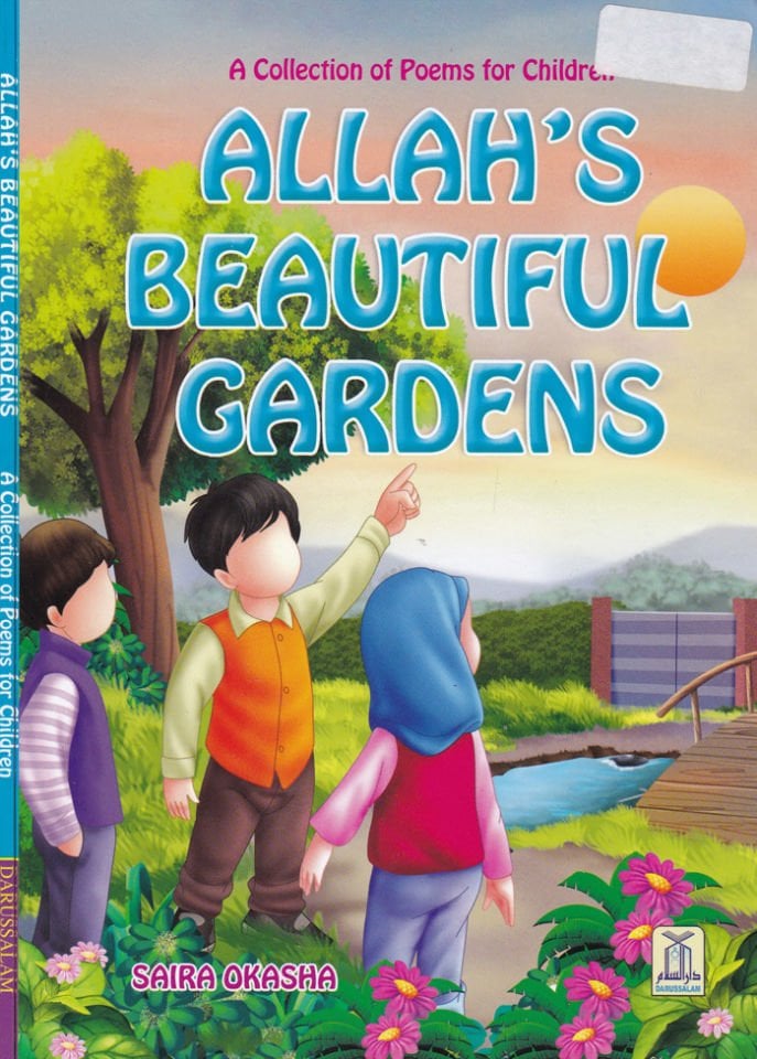 Allah'ın Güzel Bahçeleri Çocuklar İçin Şiir Koleksiyonu - Allah's Beautiful Gardens A Collection of Poems for Children