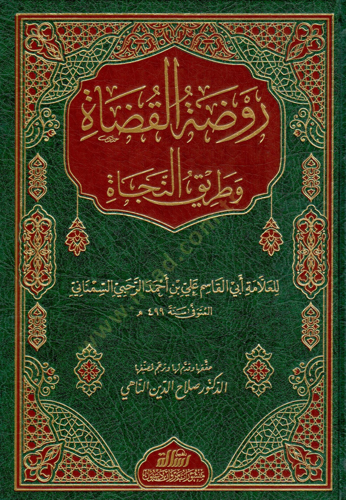 - روضة القضاة وطريق النجاة