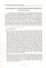 Biladü'ş-Şam fi'l-asri'l-Abbasi el-mu'temirü'd-devliyyü'l-hamis li-tarihi biladi'ş-Şam  -  بلاد الشام في العصر العباسي المؤتمر الدولي الخامس لتاريخ بلاد الشام 132-451 هـ 

750-1059 م

القسم الانجليزي والفرنسي