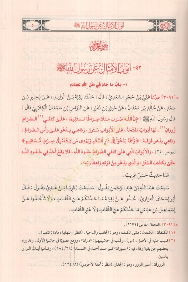 Sünenüt-Tirmîzi ve Hüve'l-Câmi'u'l-كبير