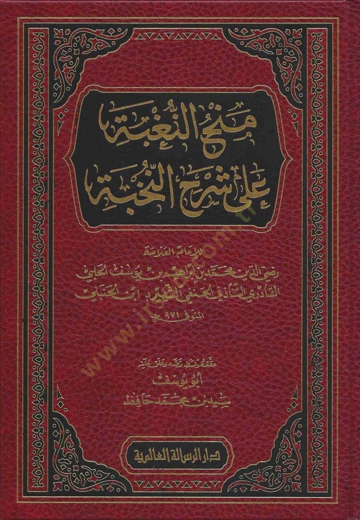 Menhun nağbe ala şerhin nahbe  - منح النغبة على شرح النخبة