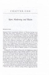 Kant and The Problem of God - كانت وفلسفته مع الله