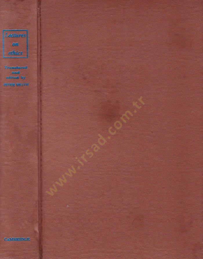 Lectures on Ethics  - محاضرات حول الأخلاقيات