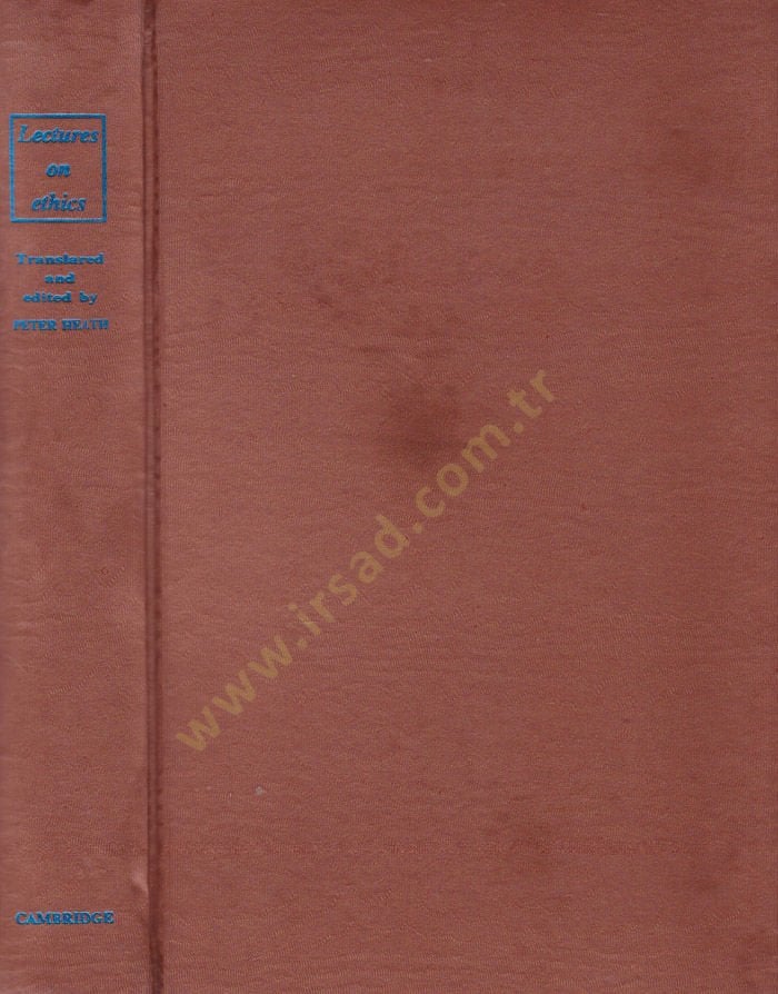 Lectures on Ethics  - محاضرات حول الأخلاقيات
