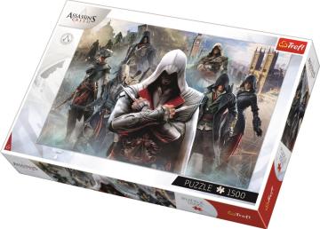 Trefl Puzzle Ubisoft Assassin's Creed, Collage 1500 Parça Puzzle