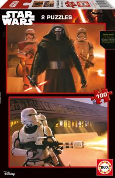 Educa Puzzle Star Wars Episode VII: Force Awakens 2 X 100 Parça