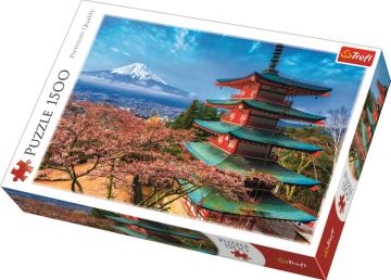 Trefl Puzzle Mount Fuji, Japan 1500 Parça Puzzle