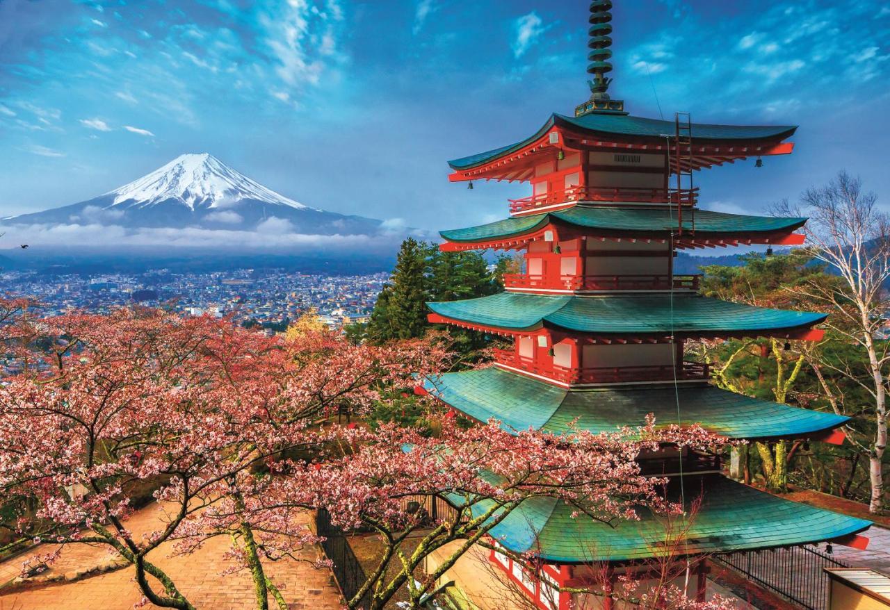 Trefl Puzzle Mount Fuji, Japan 1500 Parça Puzzle
