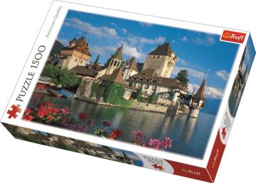 Trefl Puzzle Oberhofen Castle, Switzerland 1500 Parça Puzzle