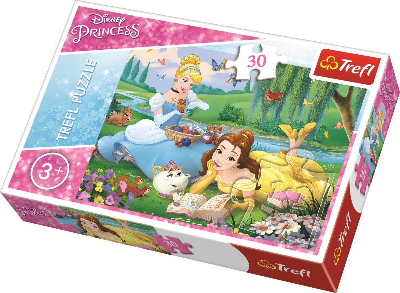 Trefl Puzzle Princess Belle And Cinderella 30 Parça Yapboz
