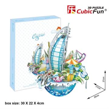Cubic Fun Dubai Şehir Kompozisyonu