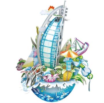Cubic Fun Dubai Şehir Kompozisyonu