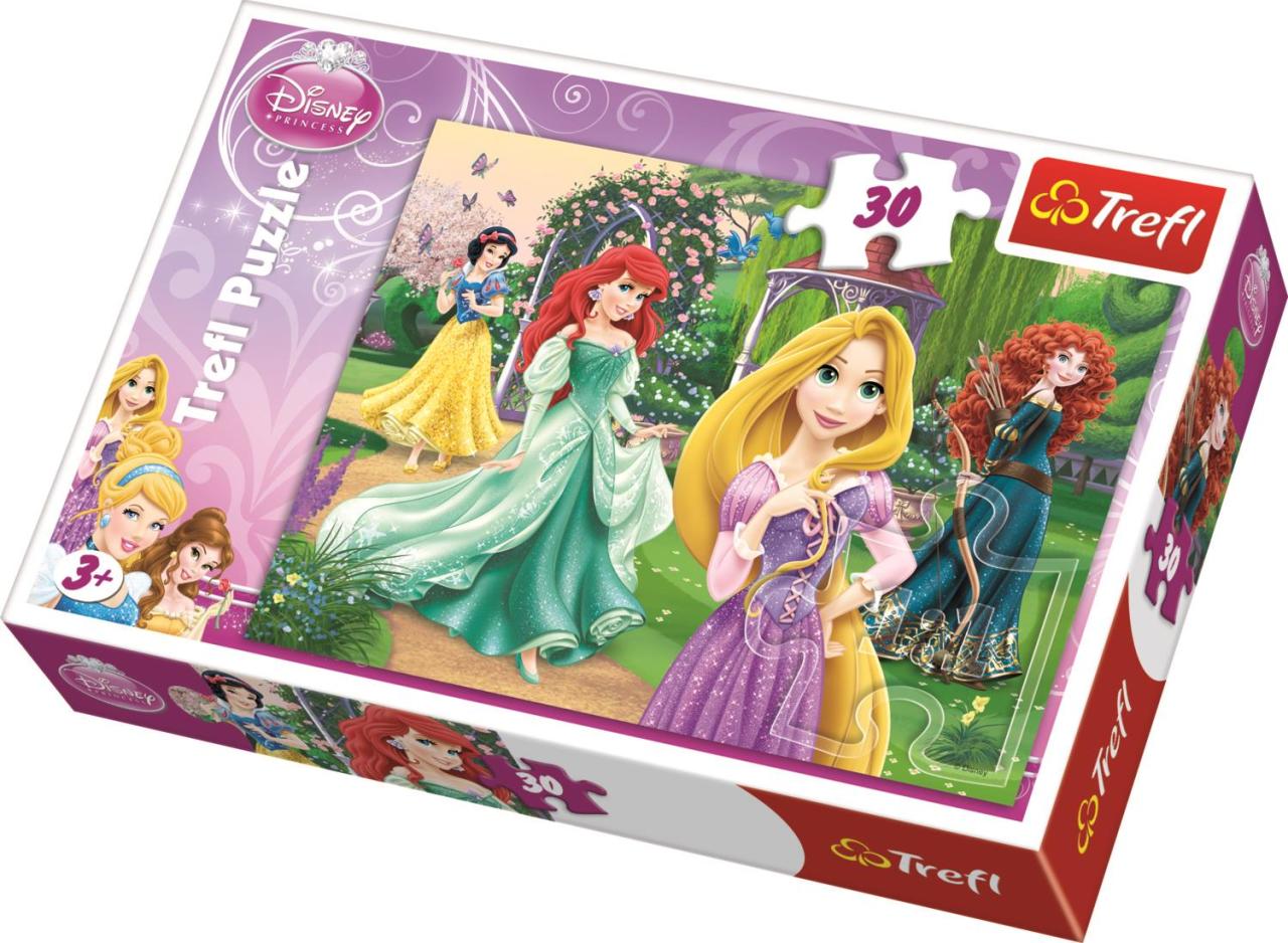 Trefl Puzzle Rapunzel, Merida, Ariel And Snow White 30 Parça Yapboz