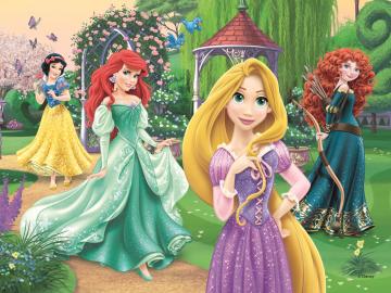 Trefl Puzzle Rapunzel, Merida, Ariel And Snow White 30 Parça Yapboz